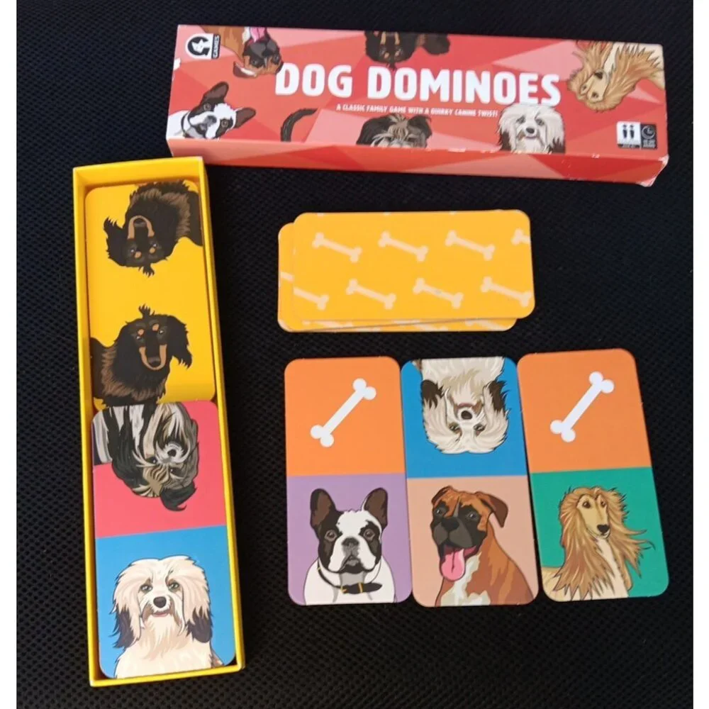 Dog Dominoes Card Game  Ginger Fox UK‎ Age 6+